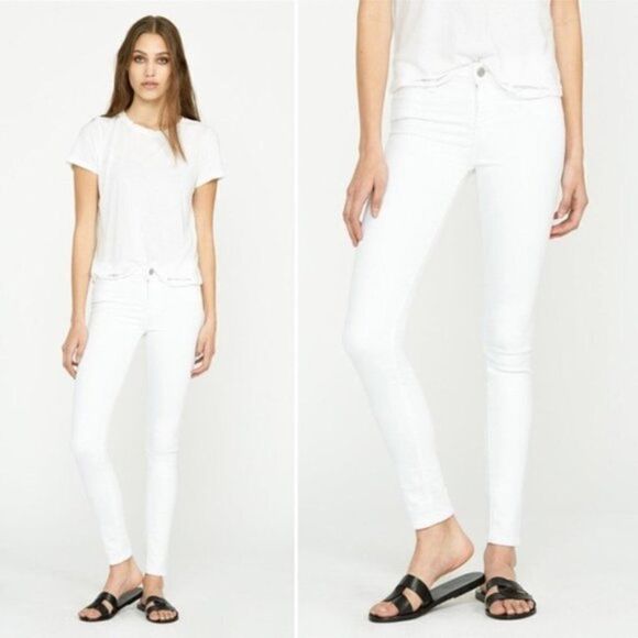 NWT Hudson White Super Skinny Jeans - Picture 1 of 8